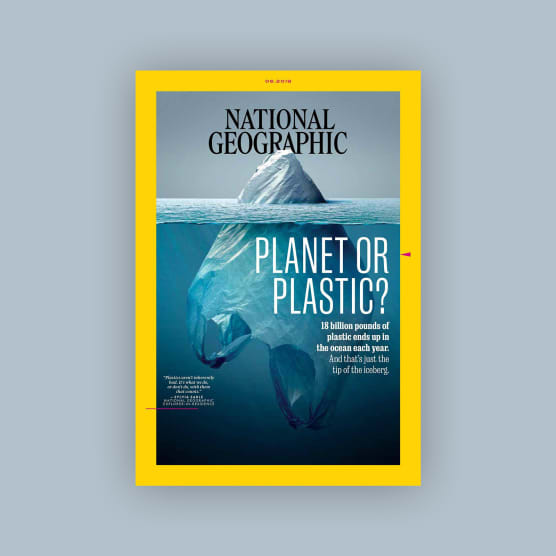 Plasticeberg: la portada de National Geographic de Jorge Gamboa